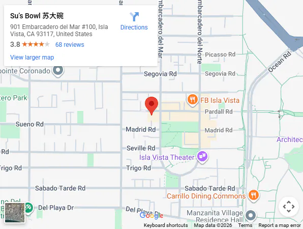 Location:901 Embarcadero del Mar #100, Isla Vista, CA 93117, United States